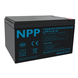 NPP Power Lithium-batteri 12V/18Ah (Bluetooth)